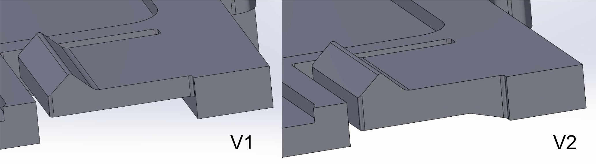 Iterations of compliant lamp angle indexing tab