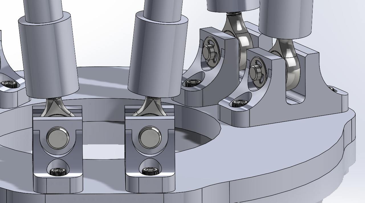 Earlier TTS clevis joint concept using conventional C-clips for clevis-pin retention